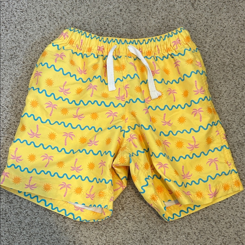 Hanna Andersson Palm Tree Swim Trunks, 8 - Picture 2 of 8